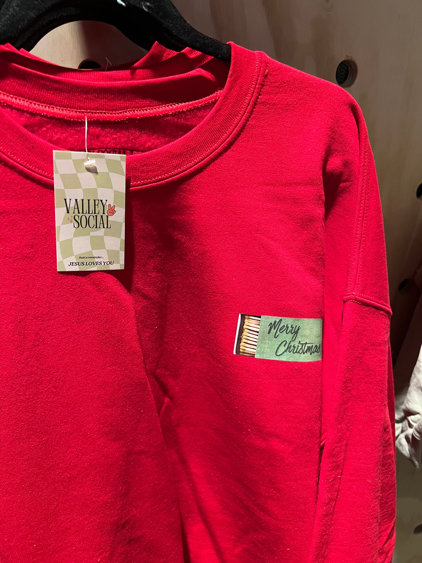 Christmas Matchbook Sweatshirt