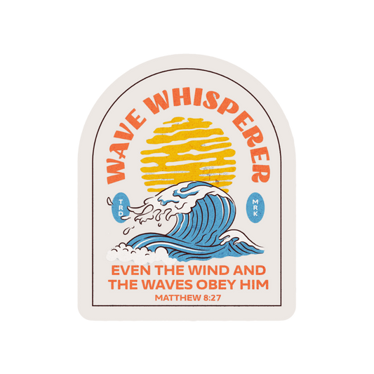 Wave Whisperer Sticker