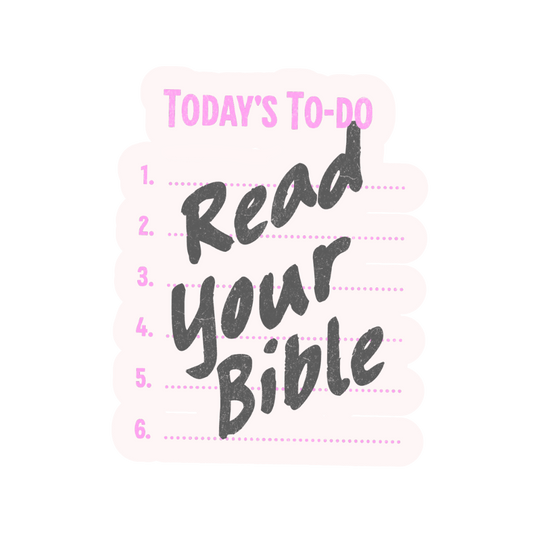 Read Your Bible Sticker