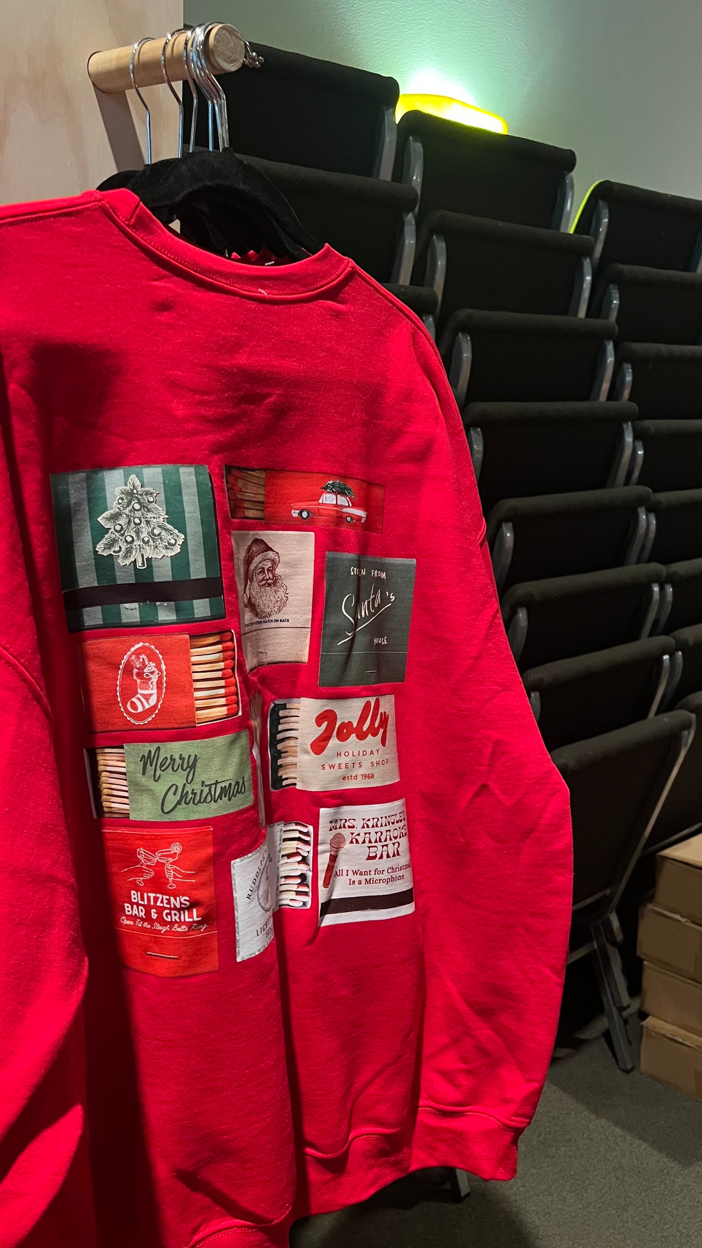 Christmas Matchbook Sweatshirt