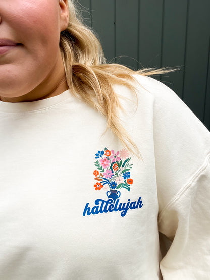Christ is Risen Lightweight Crewneck
